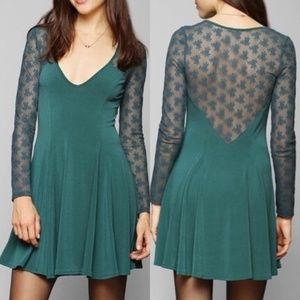 NWT kimchi blue lace-top dress